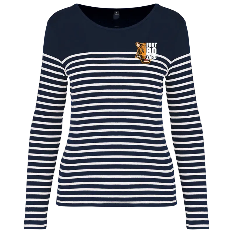 Marinière manches longues Femme Fort Boyard
