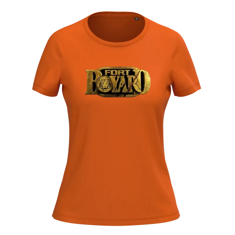 Tee Shirt Bio Femme Fort Boyard quadri