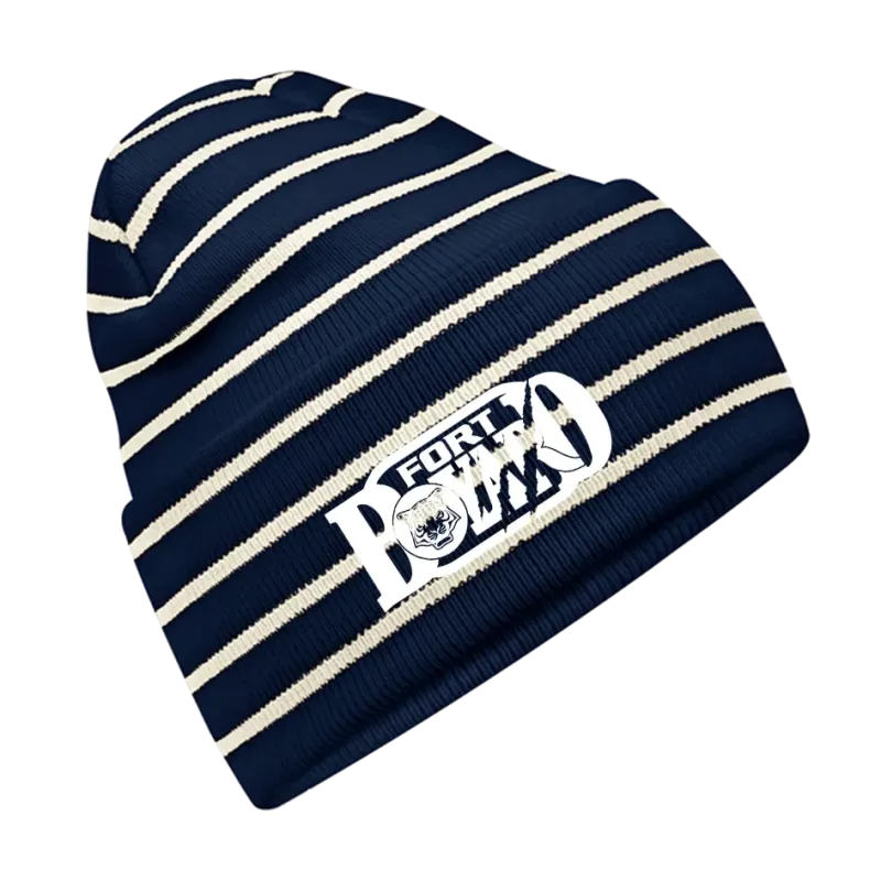 Bonnet rayé recyclé Fort Boyard