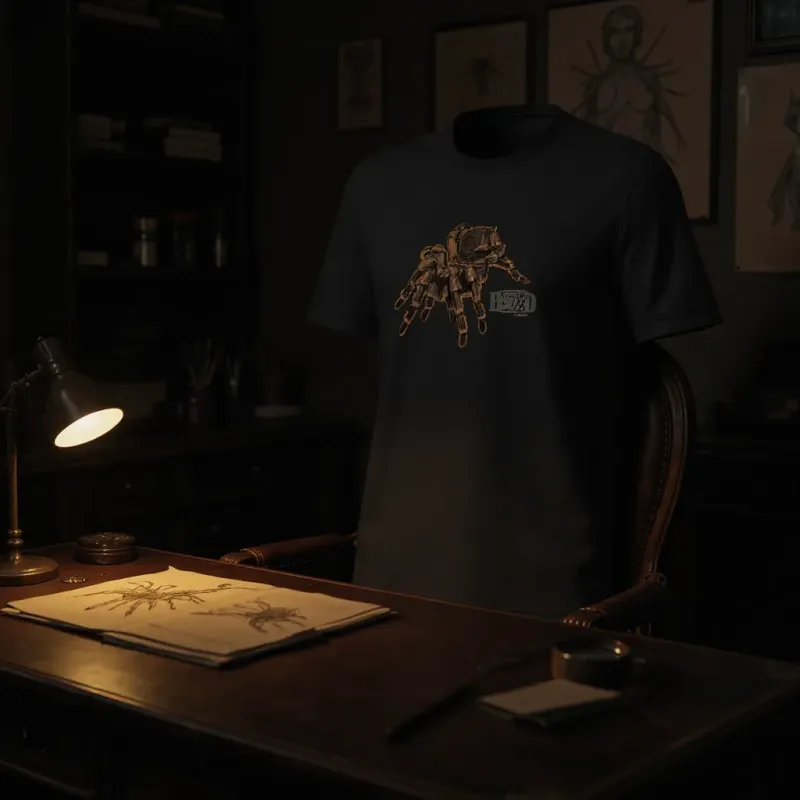 Tee Shirt Bio Homme Araignée Fort Boyard