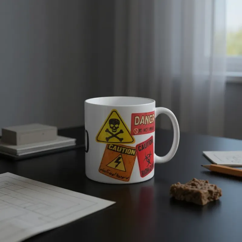 Mug céramique Danger Fort Boyard