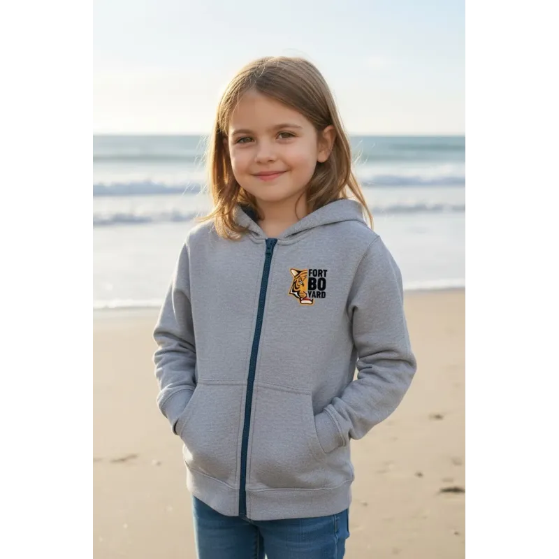 Sweat zippé capuche Enfant Fort Boyard