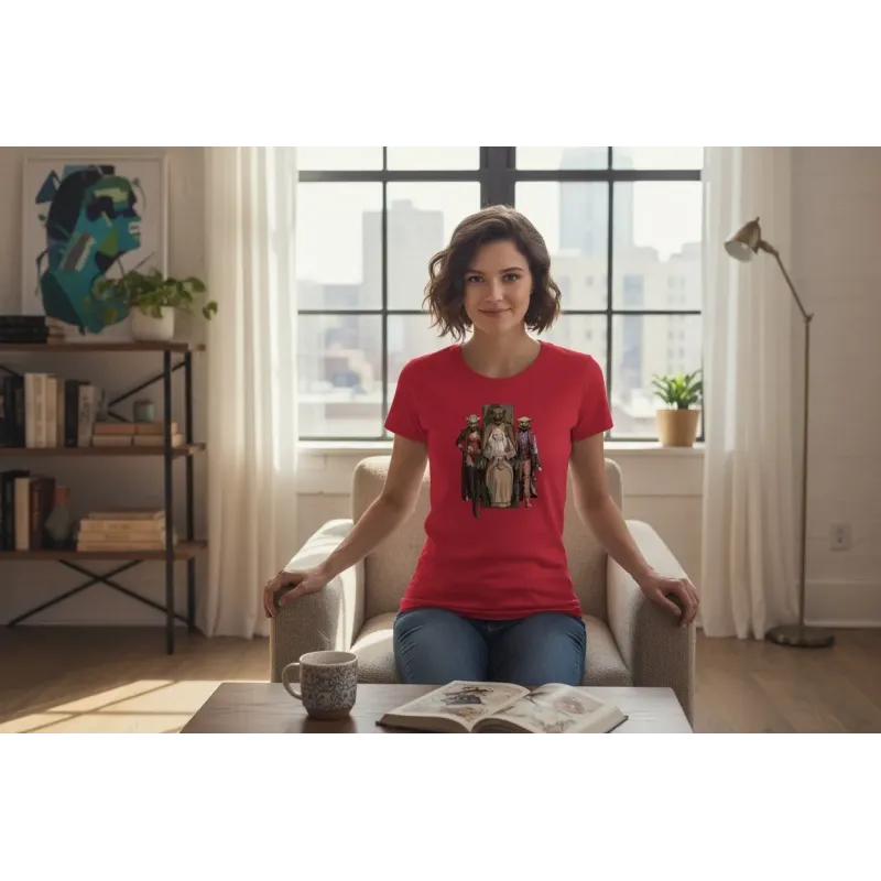 Tee Shirt Bio Femme Père Fouras & Maîtres du Temps Fort Boyard