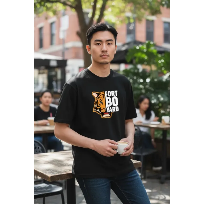 Tee Shirt Bio Homme Tête de tigre Fort Boyard