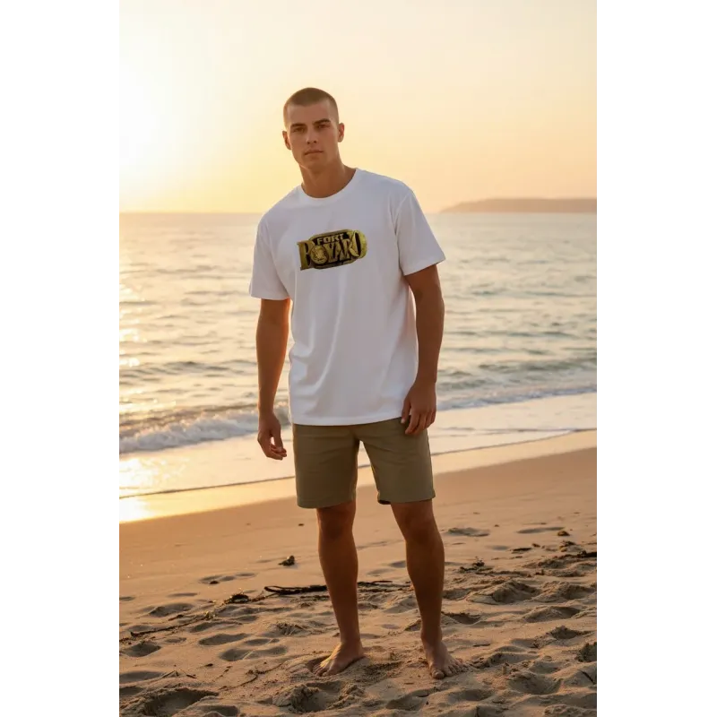 Tee Shirt Bio Homme Fort Boyard quadri