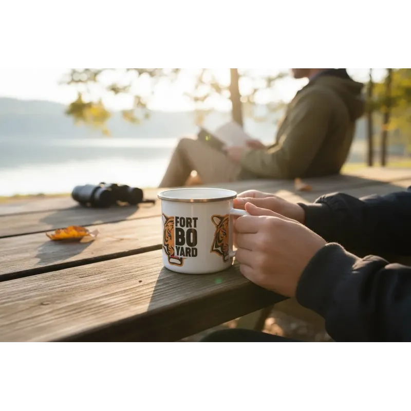 Mug en acier émaillé Fort Boyard