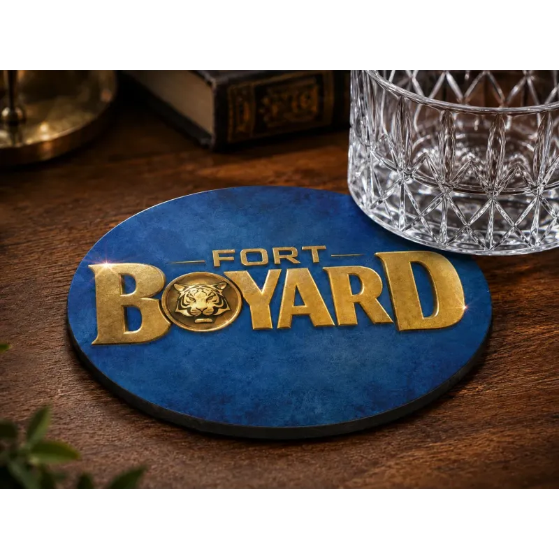 Sous-verre souple et non absorbant Fort Boyard 2026
